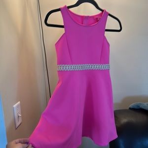 Lily Pulitzer girls hot pink dress
